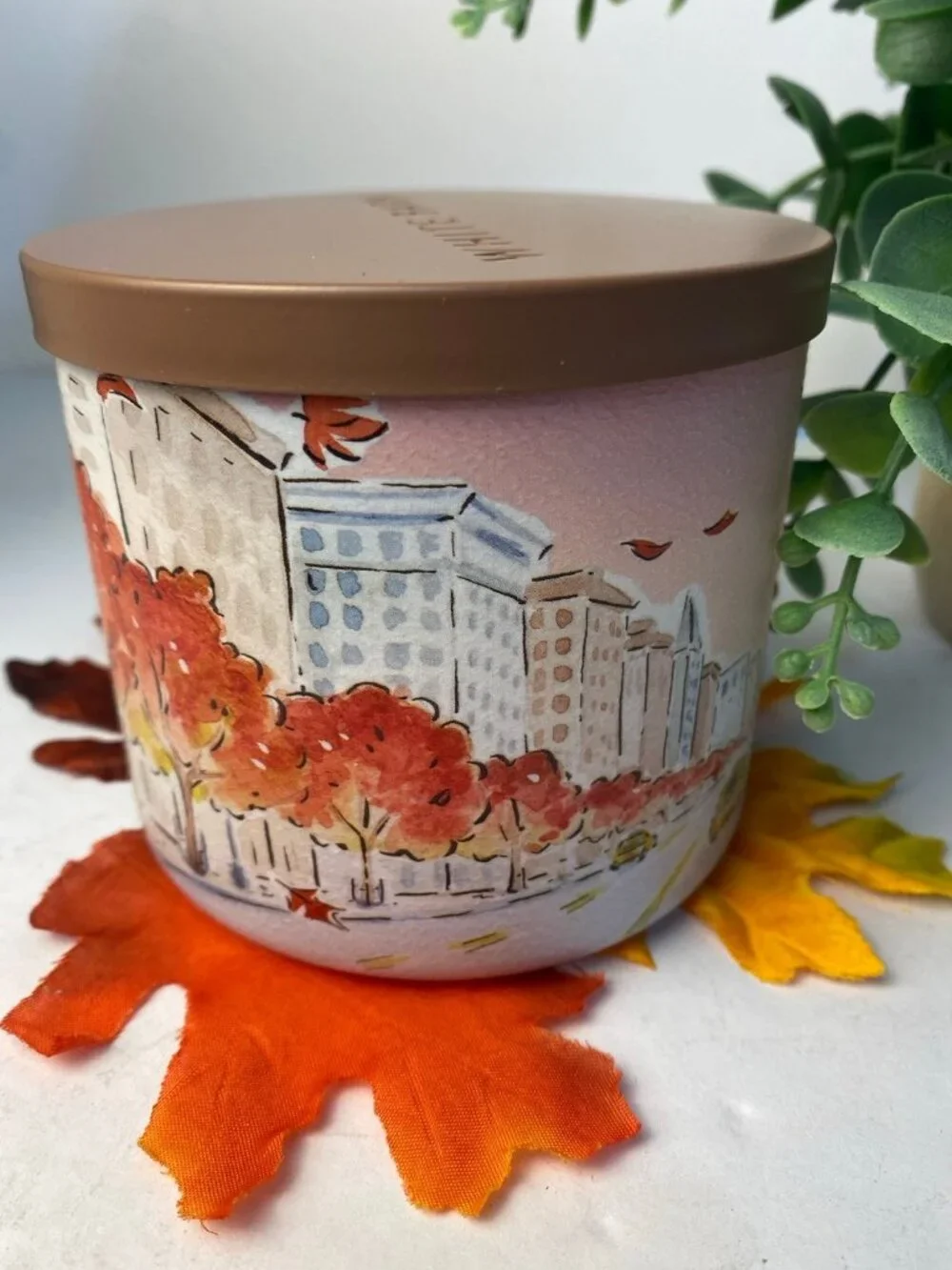 “The Perfect Autumn” Bath & Body Works NEW 3 Wick Candle